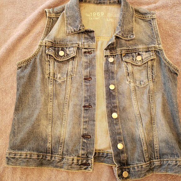 Gap Denim Vest - Picture 2 of 7